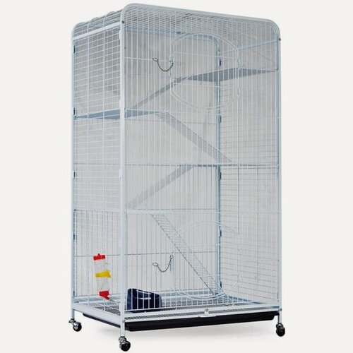 Изображение товара Клетка для грызунов Triol C4-1W, белая, 79х52,5х140 см