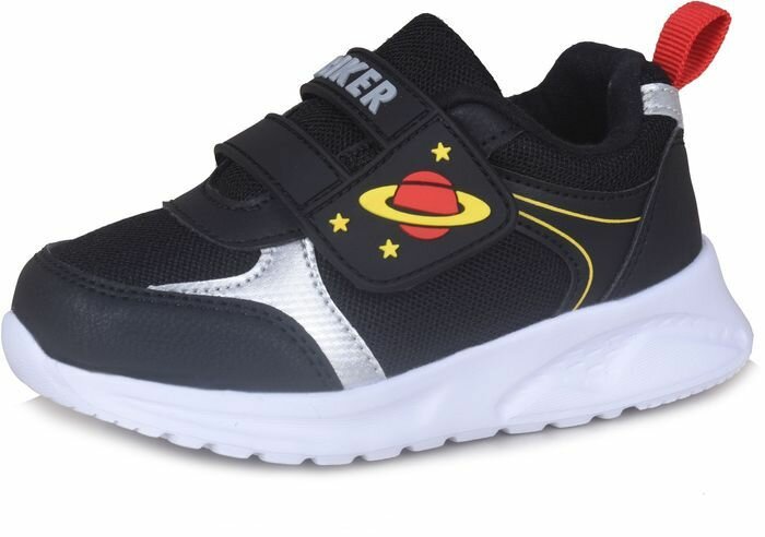 фото Кроссовки для мальчиков Biker размер 22 цвет черный