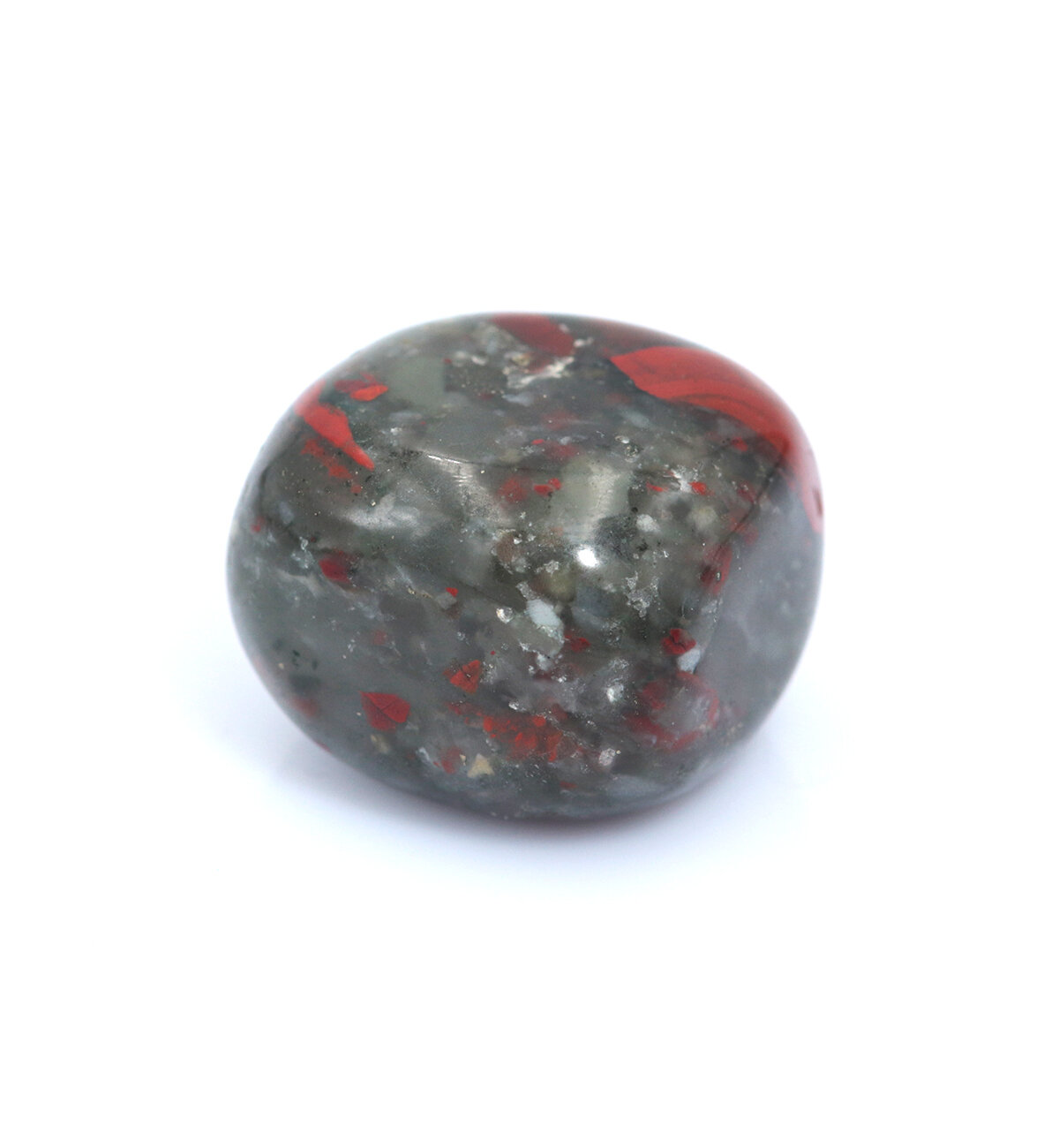 Камень натуральный "Гелиотроп", галтовка (10-15 г, 2-2,5 см)