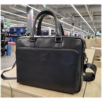 Портфель кожаный арт. 68002 (темно-коричневый цвет)