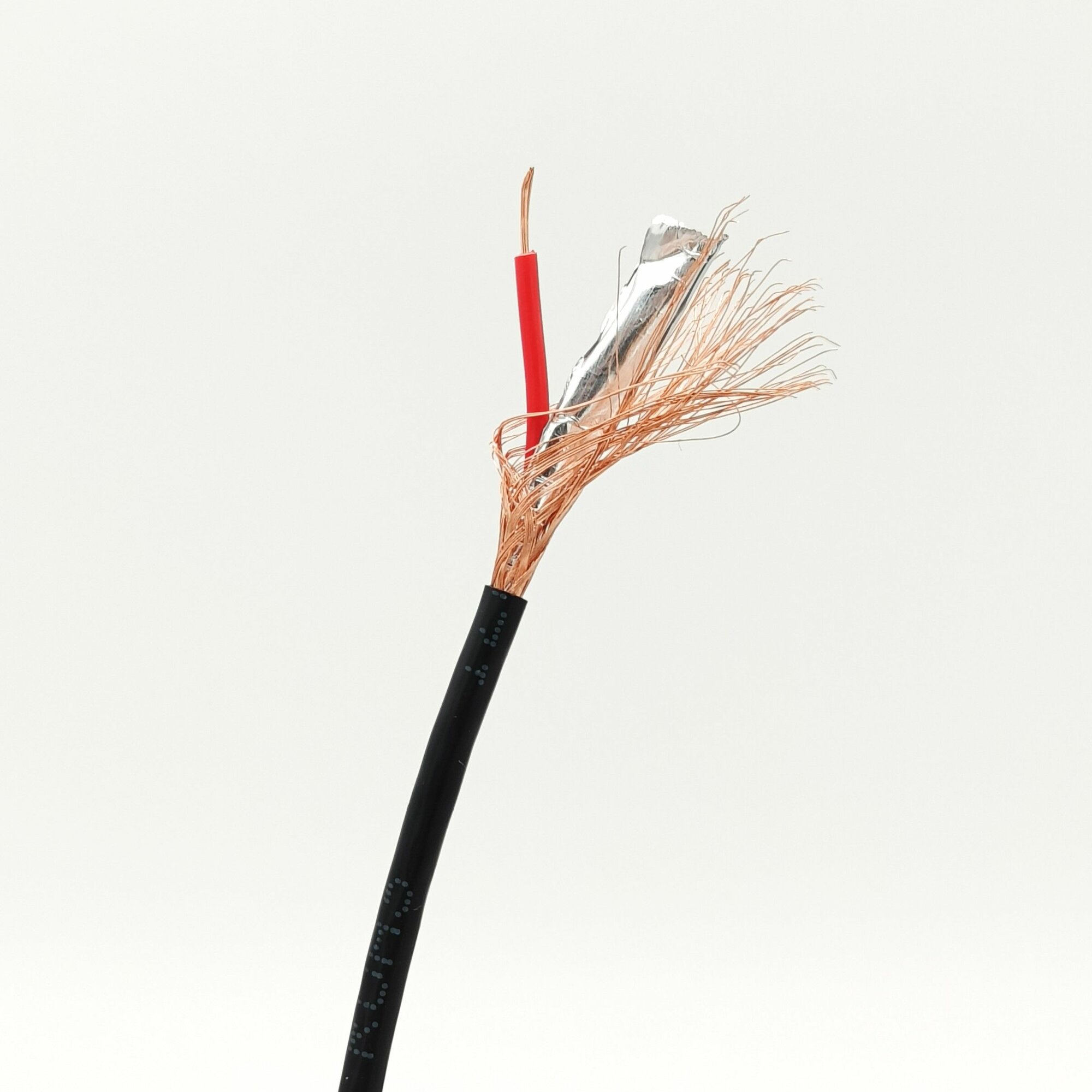 фото Кабель сигнальной проводки экранированный гибкий RVVP 4х0.2кв. мм, ПВХ, круглый, 5 метров