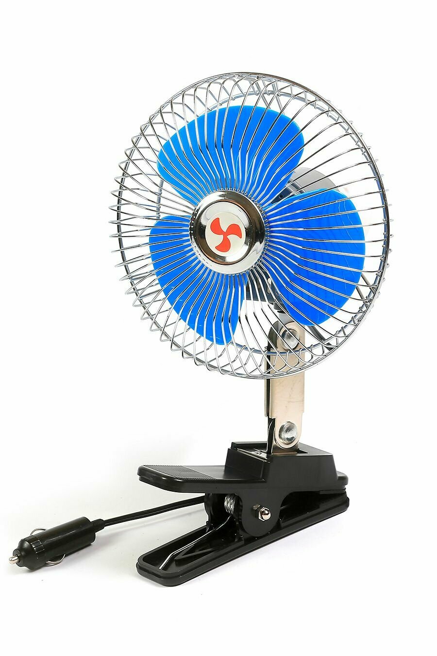 Вентилятор автомобильный 6 дюймов 12 V (Прищепка) (7469)