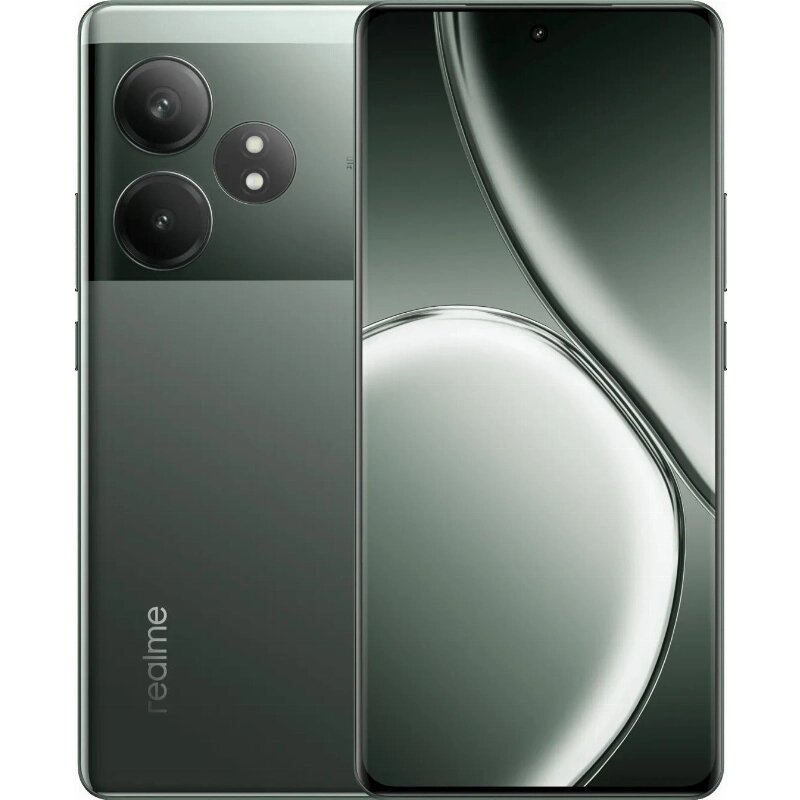 Смартфон Realme GT 6T 12/256GB, Dual SIM, AMOLED, 120Hz, NFC, Green