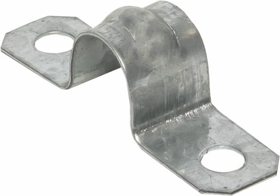 Скоба метал. двухлапковая d16-17 мм (10 шт) EKF PROxima