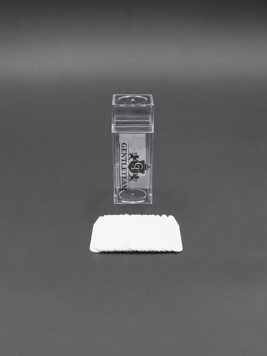 Косточки для воротника рубашки GENTLETEAM, пластик, 10 штук, 5 см