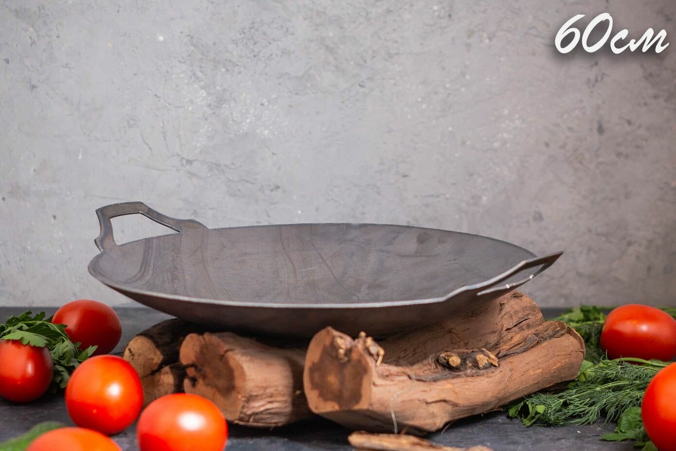 Сковорода Садж стальная 60 см — фото 1