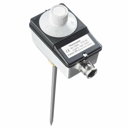 Термостат Pahlen к теплообменникам 040 С зонд 160 мм 16 А 220 В d12 цена - за 1 шт 20578₽