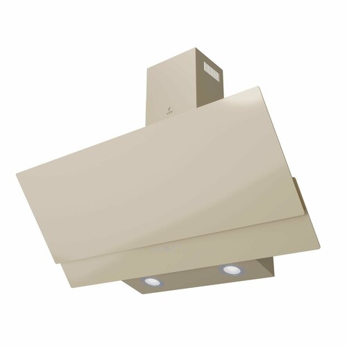 Вытяжка кухонная наклонная LEX ARIA 900 IVORY 90 см отделка окрашенная сталь стекло сенсорное управление цвет Ivory 28190₽