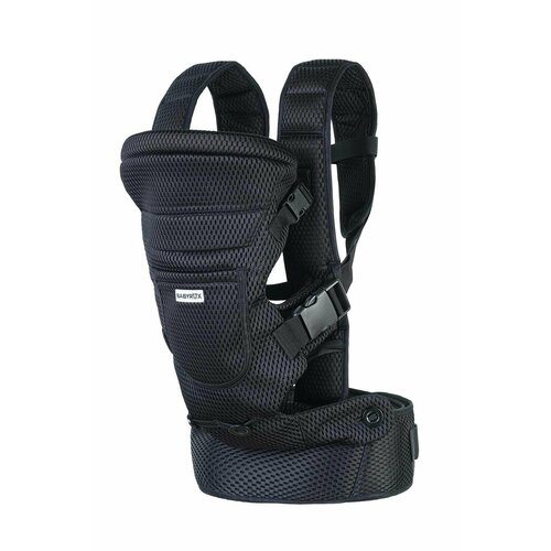 Рюкзак переноска BABYROX Comfort 3D Mesh черный BC1858-S