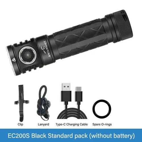 SKILHUNT ESTKE EC200S фонарик 2100570 люмен 519A NW 4500K-5000K Black standard pack Черный 5415₽