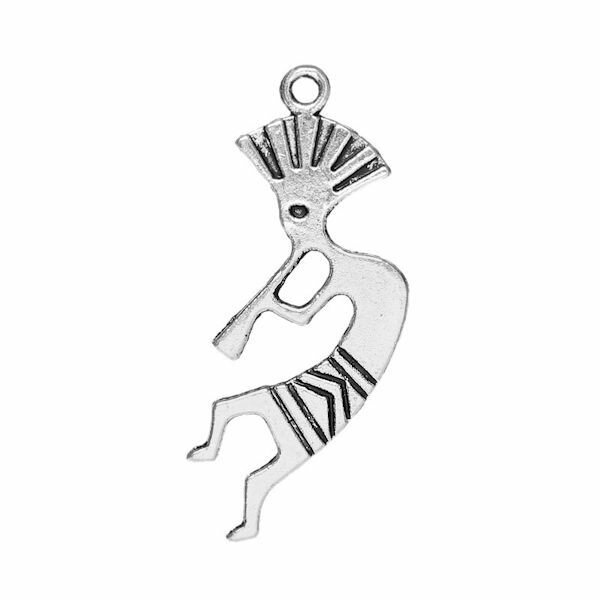 Подвеска "Человечек Майя" #3, 6 штук. — фото 1