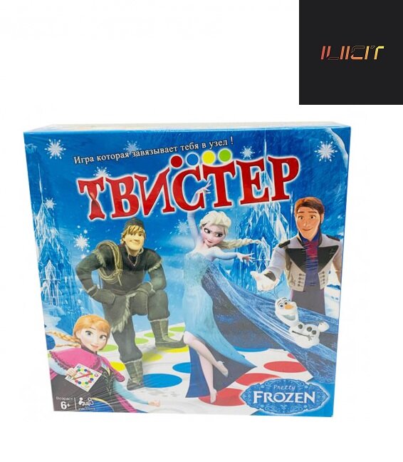 Развивающая настольная игра Твистер (Frozen)
