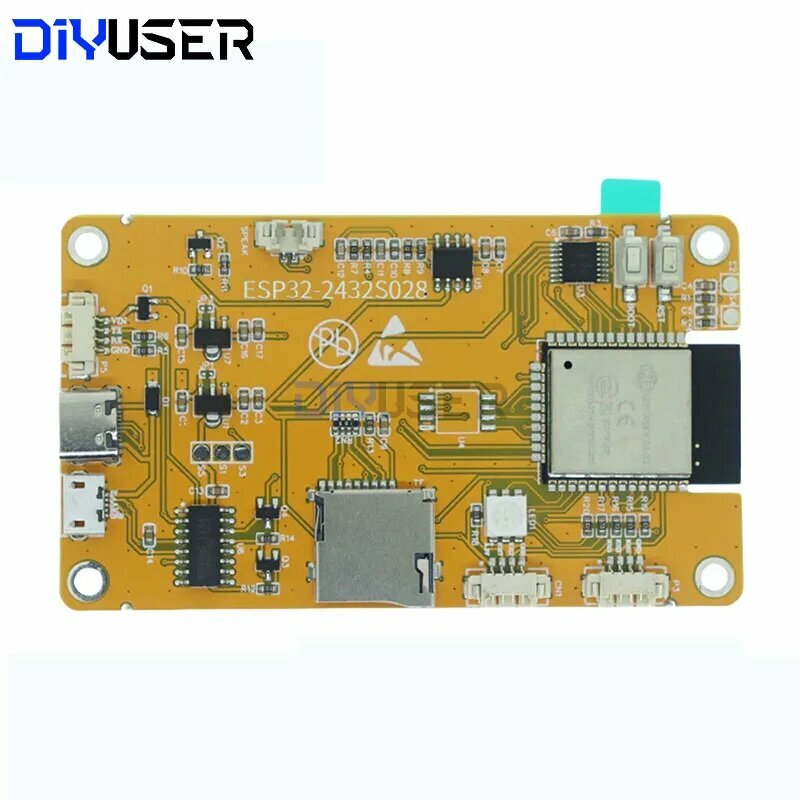 DIYUSER ESP32 Arduino LVGL WIFI и Bluetooth макетная плата 2,8 "240*320 умный экран 2,8-дюймовый ЖК-дисплей TFT с сенсорным управлением — фото 1