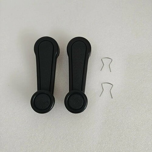 2 шт подходит для автомобильной оконной ручки BYD F3F3Rаксессуаров для подъемной ручки двери автомобиля Черный 580₽