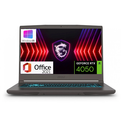 Игровой Ноутбук MSI Thin B13VE 156 IPS 144 i5 13420H RAM 32 ГБ SSD 1 TB RTX 4050-6GB Win 11MS Office рус клав 121290₽