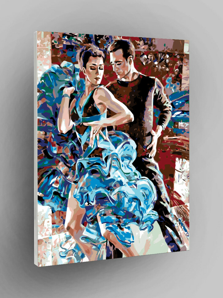 Картина по номерам "Страстный танец"