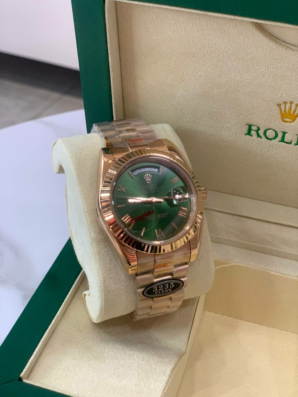 Наручные часы Rolex Automatic, золотистый — фото 1