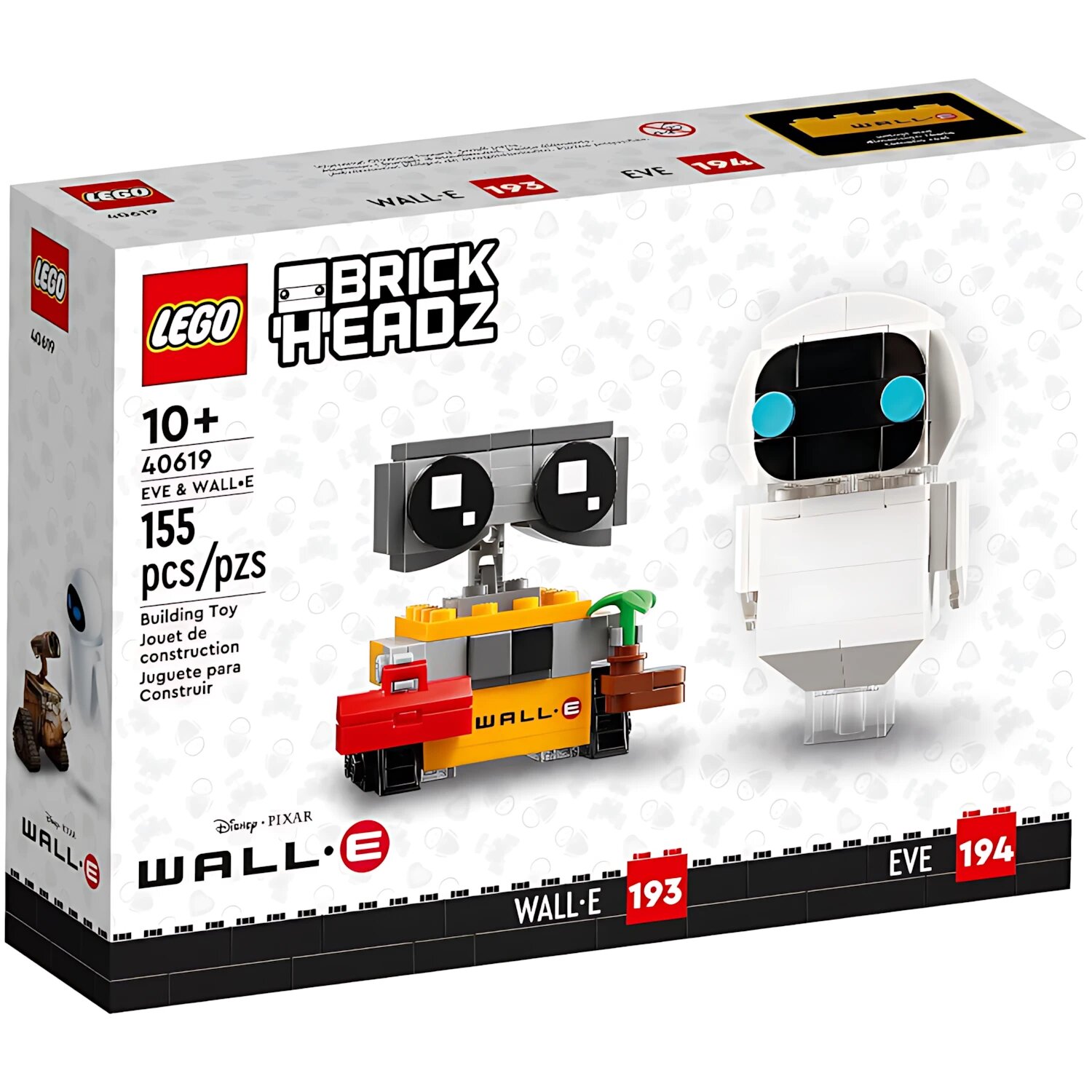 Конструктор LEGO BrickHeadz 40619 Ева И валл-и