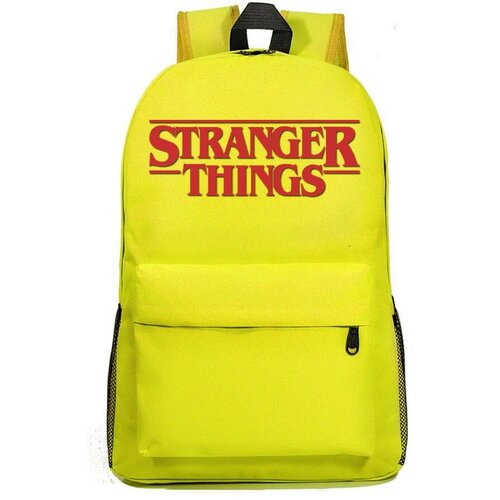 Рюкзак Очень странные дела (Stranger Things) желтый №2