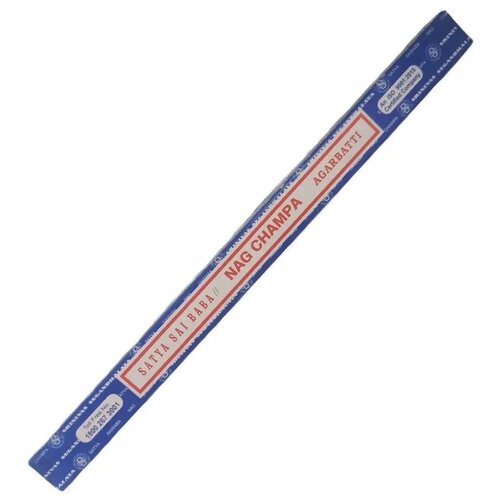 Благовония Satya Nag Champa (Наг Чампа) 10г, 8 палочек ароматические палочки благовония satya nag champa сатья наг чампа 15 г