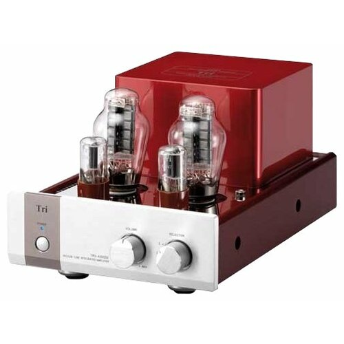 Интегральный усилитель стерео Triode TRV-A300SE, красный/серебристый