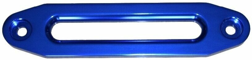 Клюз направляющие для лебедки алюминиевые под синтетику (синий)