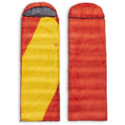 Спальный мешок Novus T12N, красный/желтый