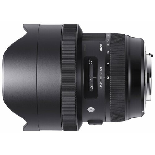 Объектив Sigma 12-24mm f/4 DG HSM Art Nikon F, черный объектив sigma af 24mm f 1 4 dg hsm nikon f черный