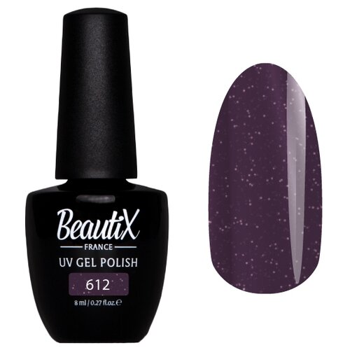 набор для маникюра гель лаком с лампой 5 предметов Beautix Гель-лак UV Gel Polish, 8 мл, 612