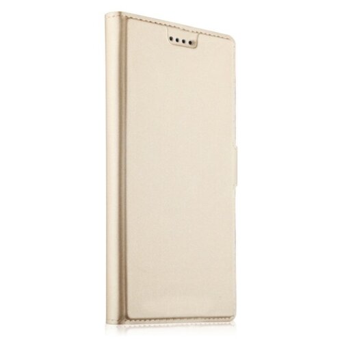 фото Чехол-книжка mypads для iphone xs водоотталкивающий с мульти-подставкой на жесткой металлической основе золотой