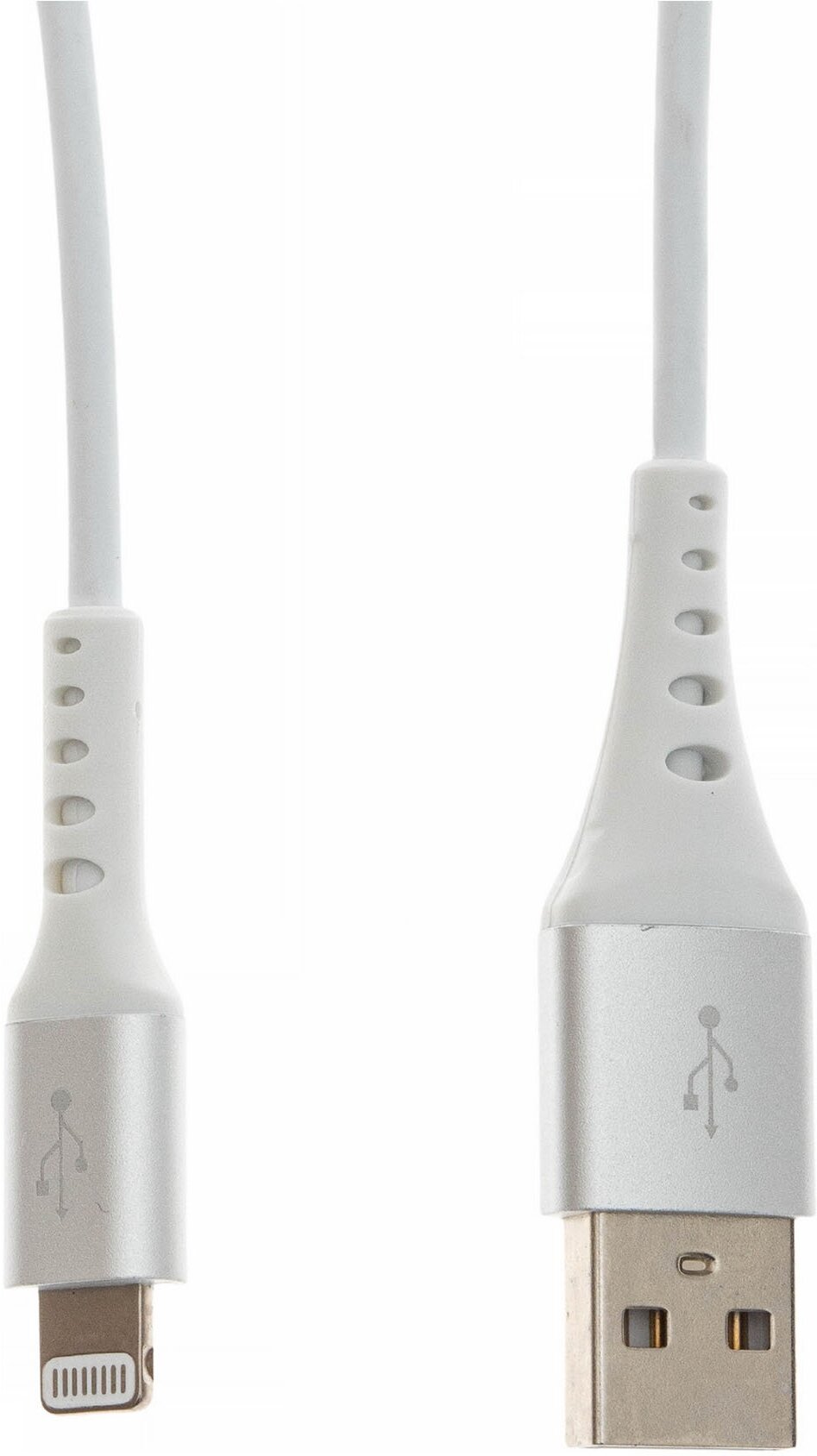 Кабель Cactus CS-LG.USB.A-1.2 USB (m)-Lightning (m) 1.2м - фото №7