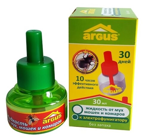 Жидкость для фумигатора ARGUS от мух мошек и комаров