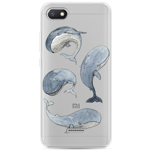 фото Чехол-накладка case place силиконовый с рисунком для xiaomi redmi 6a (34150) киты