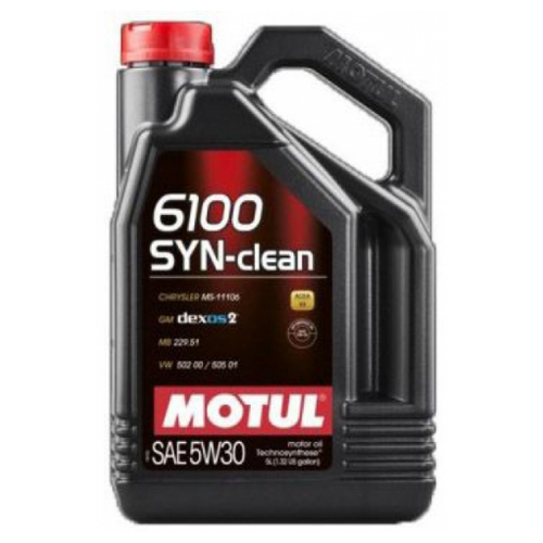 фото Моторное масло motul 6100 syn-clean 5w-30 5 л