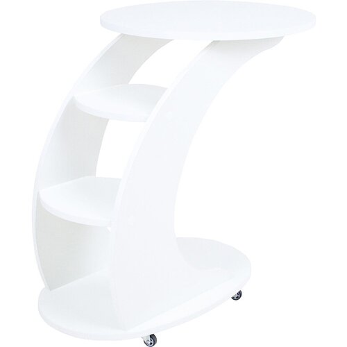 Приставной стол Hoff Бьюти, 50х67,5х76,3 см, цвет белый