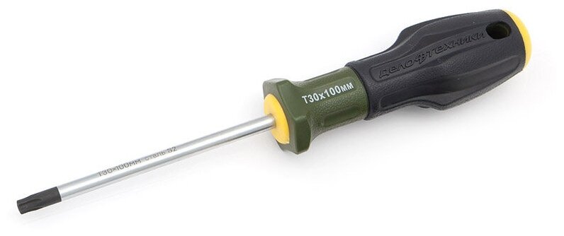 Отвертка 726030 TORX с отверстием Т30х100 мм