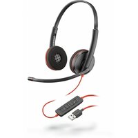 Компьютерная гарнитура Plantronics Blackwire 3220 USB-A (209745-201), черный