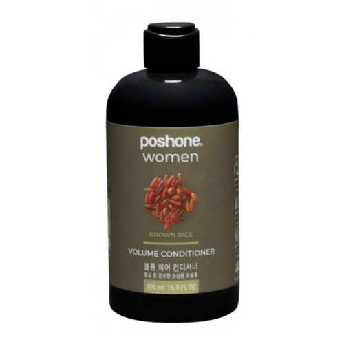 Кондиционер Posh One Brown Rice для придания объема для нормальных сухих и поврежденных волос , 500 мл