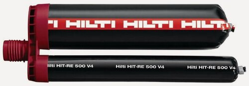 Изображение товара Химический анкер Hilti RE 500V4, для тяжелых креплений, 500мл