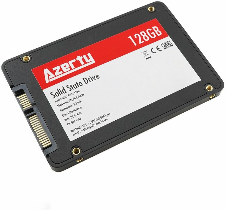 Жесткий диск SSD для ноутбука (твердотельный) 2.5" 128Gb Azerty Bory R500