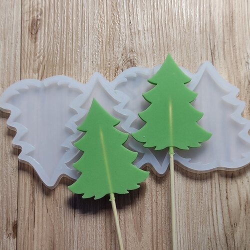 Молд силиконовый Brilliant Mold. Форма Елки леденцы