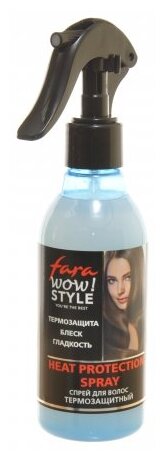 Fara Wow Styling Спрей для волос Термозащитный, 200 г, 200 мл