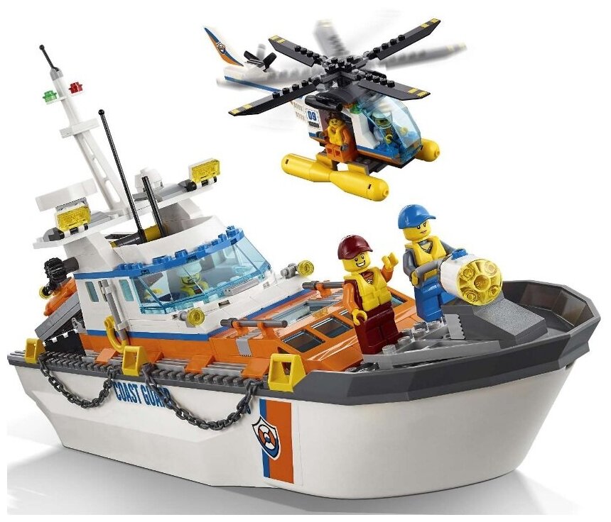 LEGO City Coast Guard Штаб береговой охраны - фото №16