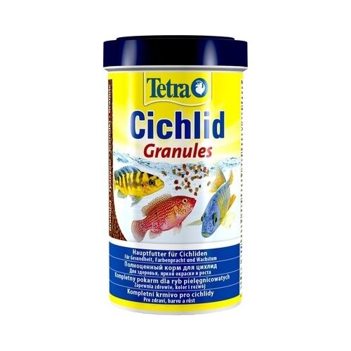 Tetra (корма) Корм для средних и крупных цихлид, гранулы Cichlid Granules 146594, 0,225 кг, 36330 (2 шт)