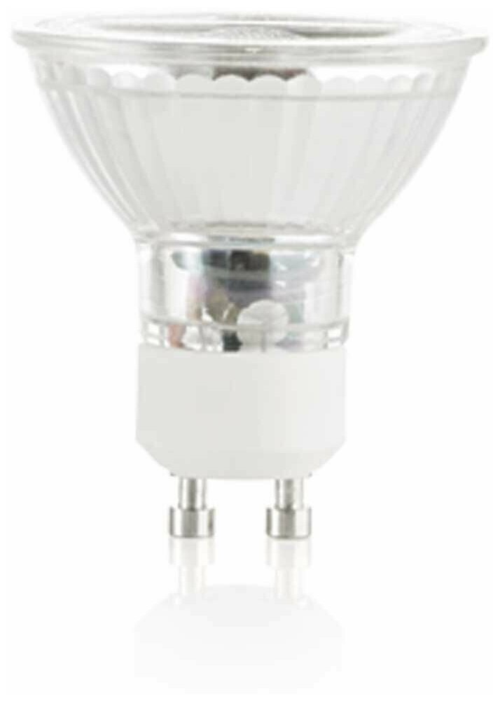 Лампа светодиодная ideal lux Lampadina GU10 Рефлекторная 5Вт 410Лм 3000К GU10 230В CRI80 Прозрачный Не диммируемая 108292.