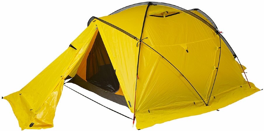 Палатка трехместная NORMAL Камчатка 3N (Желтый)
