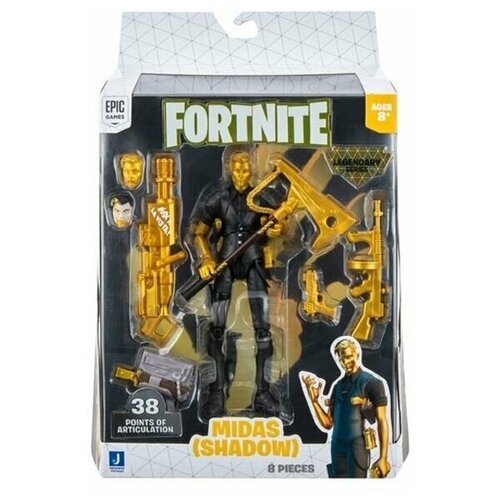 Fortnite - Фигурка героя Midas с аксессуарами (LS) игровые наборы и фигурки фигурка фортнайт мидас midas fortnite jazwares