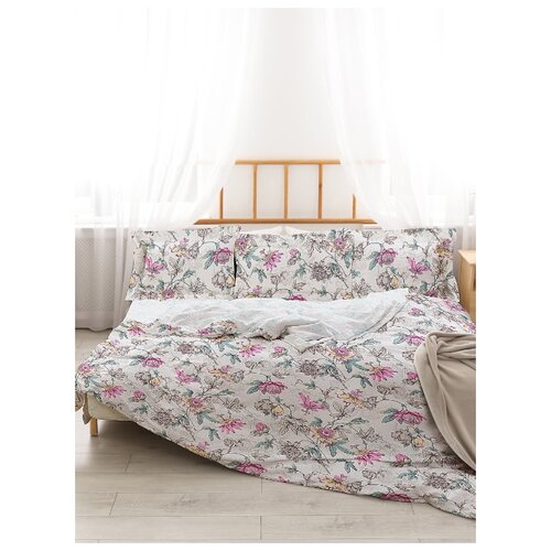 фото Комплект постельного белья, экодом, шуйские ситцы, перкаль, евро, хлопок 100%,с2002шв/97311