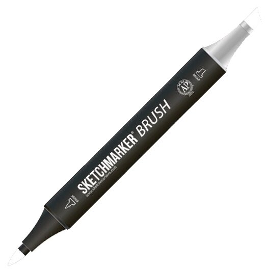 Маркер Sketchmarker Brush двухсторонний на спирт.основе цв.BL Блендер