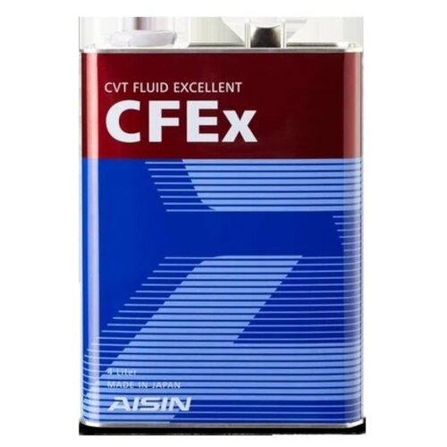 Масло Трансмиссионное Aisin Cvt Fluid Excellent Cfex (4л) Aisin арт. CVTF7004